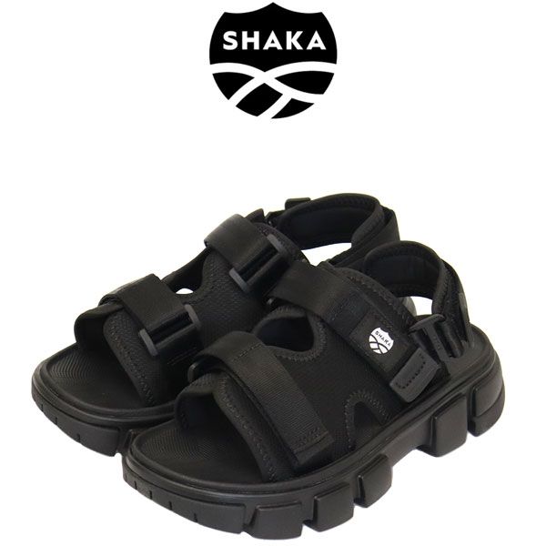 SHAKA シャカ SK-185V2 CHILL OUT チルアウト SF ストラップ スポーツサンダル BLACK SK014 BLACK US8-約26.0cm