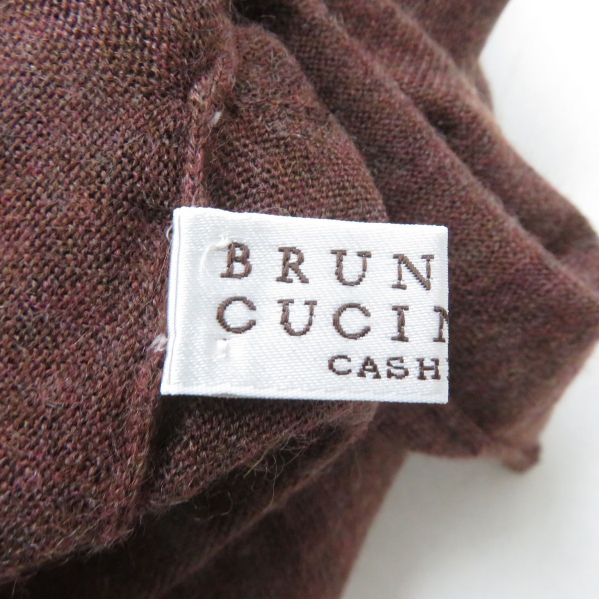 極美品☆正規品 BRUNELLO CUCINELLI ブルネロクチネリ カシミヤ×シルク