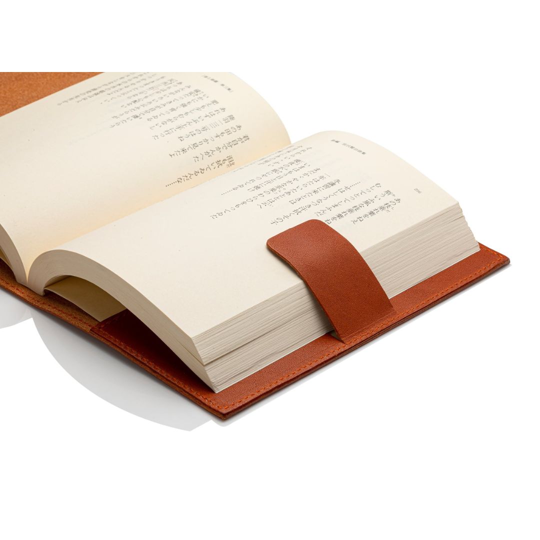 リリー⑤ブックカバー Lilyleather Design リリーレザーデザイン 本革ショルダータイプの