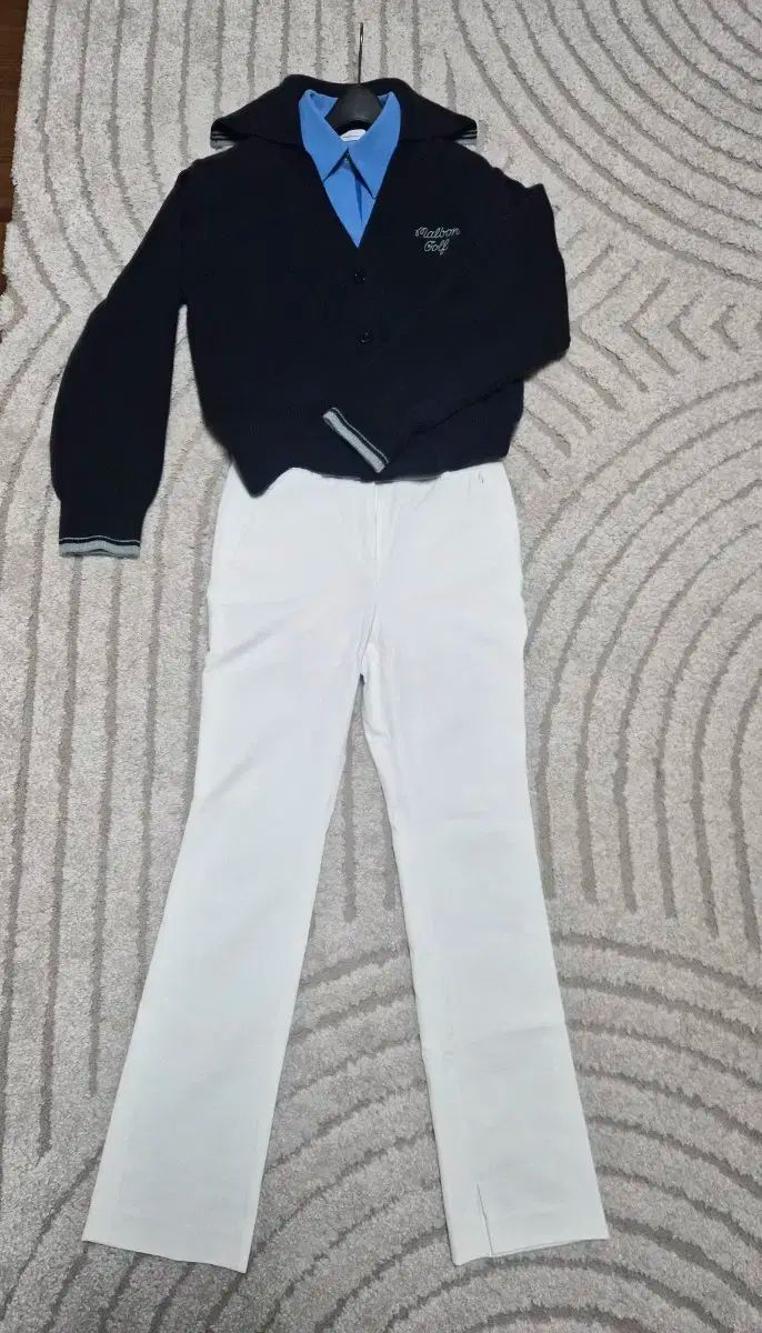 MALBON GOLF マルボンゴルフ 防風 バケツ セーラーカーディガン m サイズ 純正