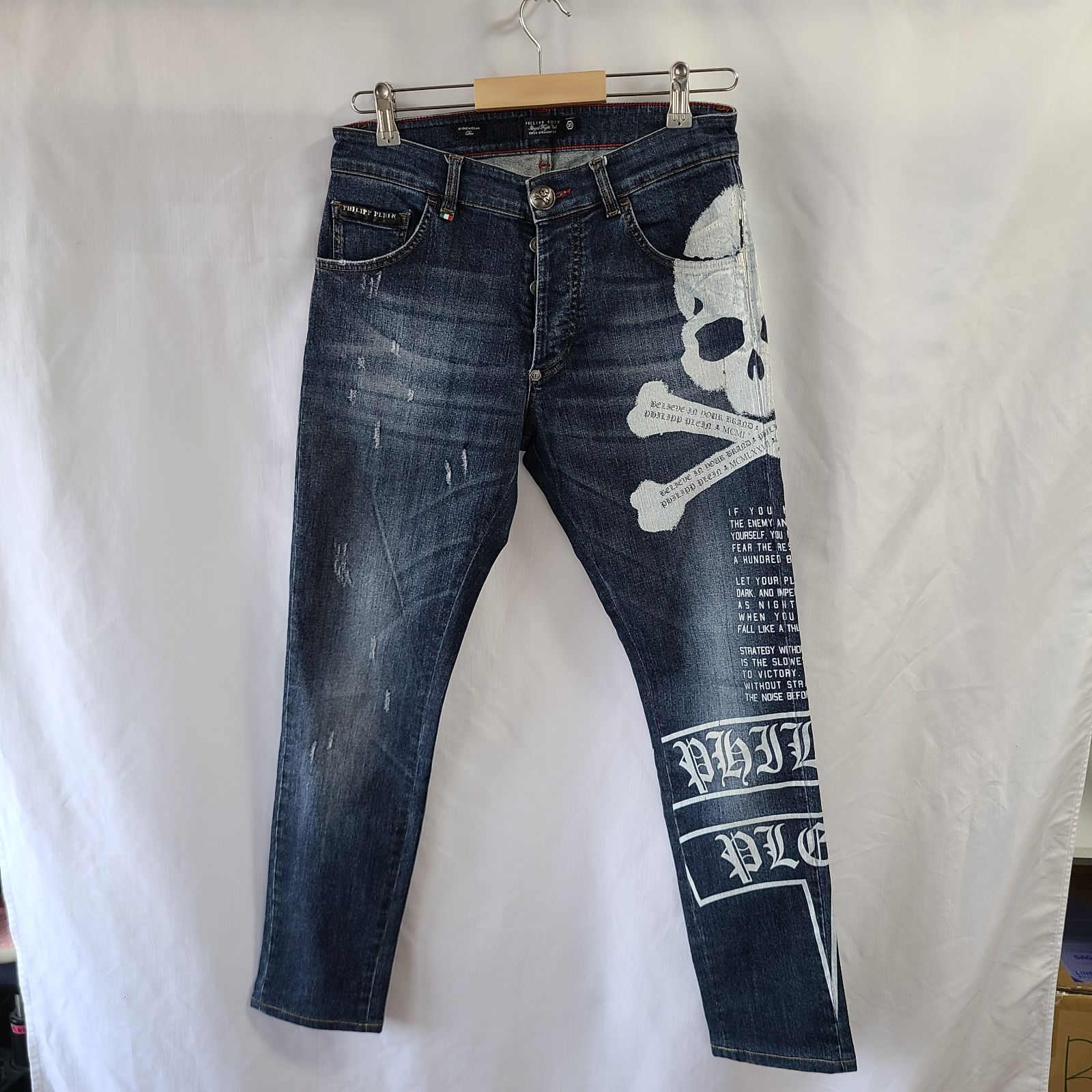 新品】フィリッププレイン(PHILIPP PLEIN) サイズ31 PHILIPP PLEIN 