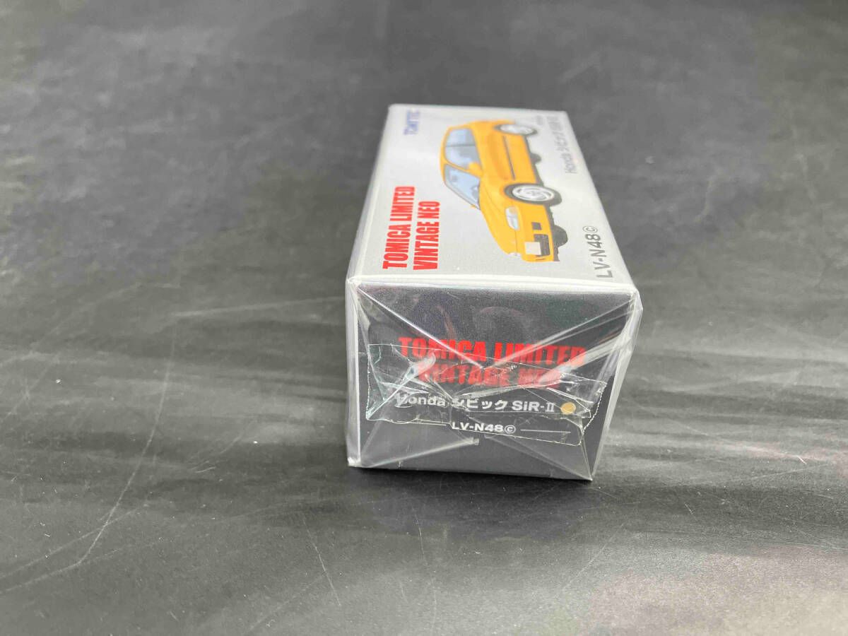 トミカ LV-N48c HONDAシビックSiR-Ⅱ LV-N48c Honda シビック SiR-II（黄） | 製品をさがす | tomica