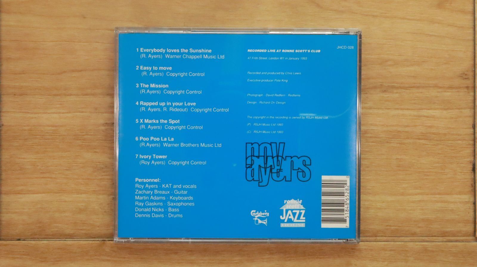 中古CD☆ロイ・エアーズ/Roy Ayers□ Good Vibrations 【JHCD028