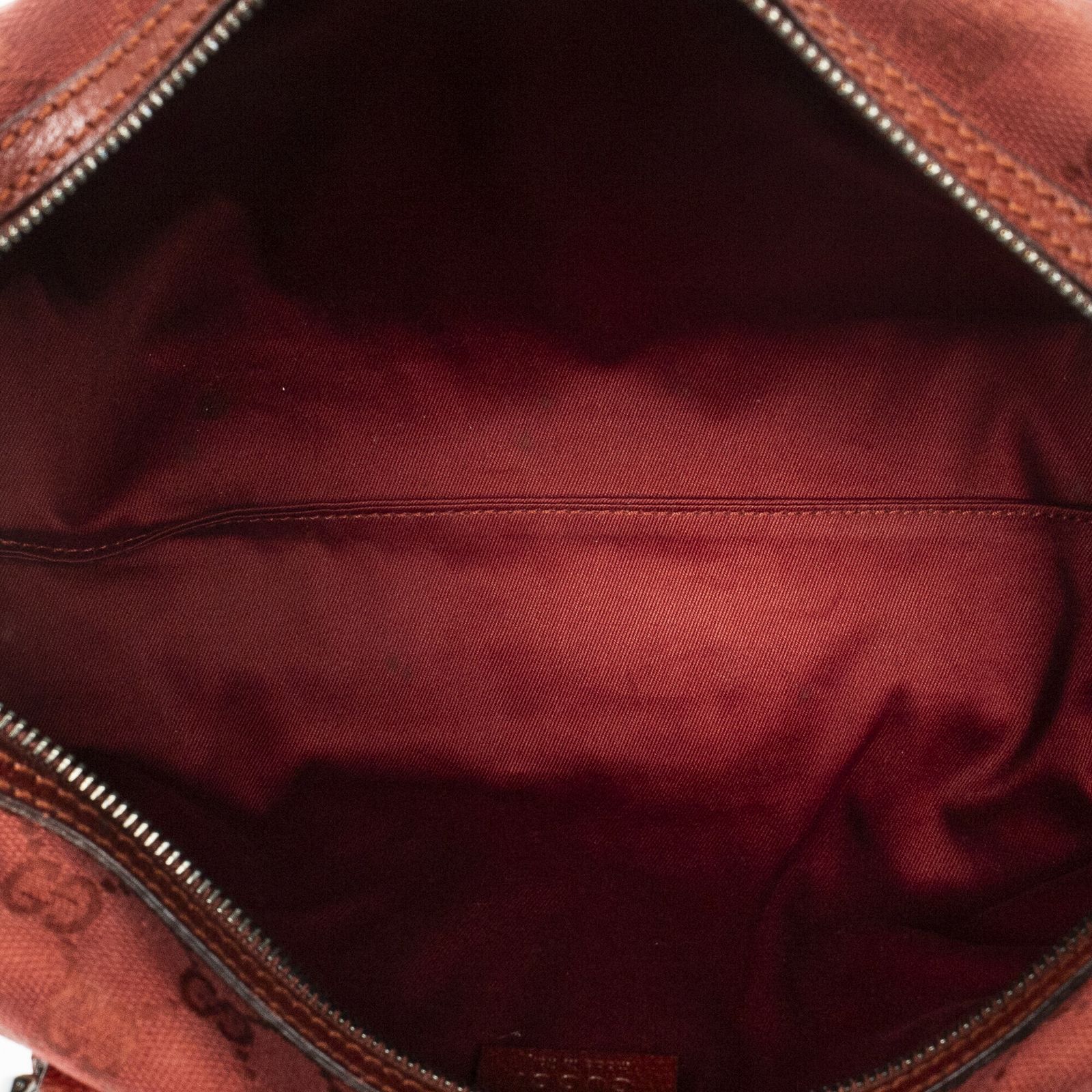 GUCCI グッチスモールボストン赤GGキャンバスA NEXPOTALLINN_EU