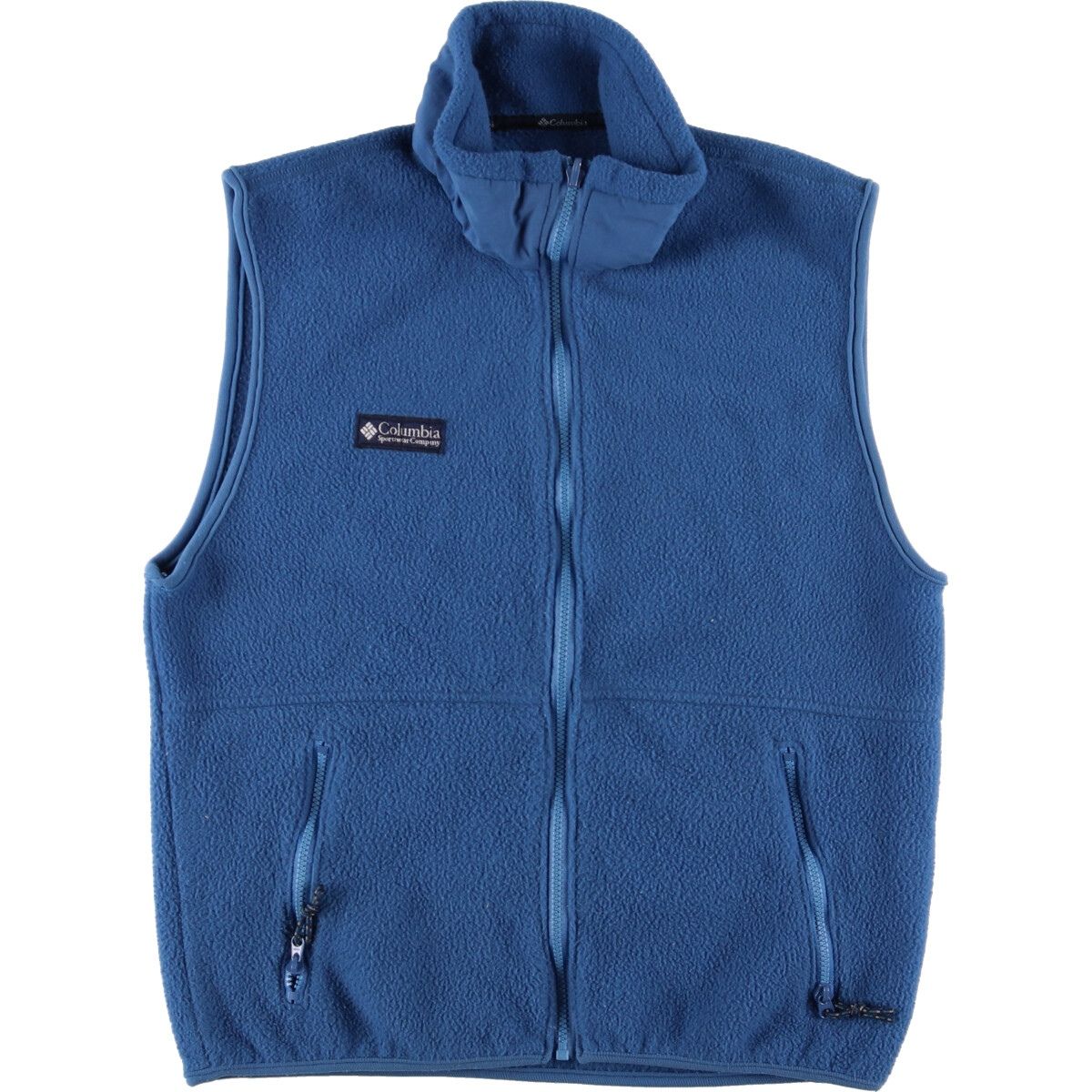 古着 90年代 コロンビア Columbia フリースベスト USA製 メンズM 