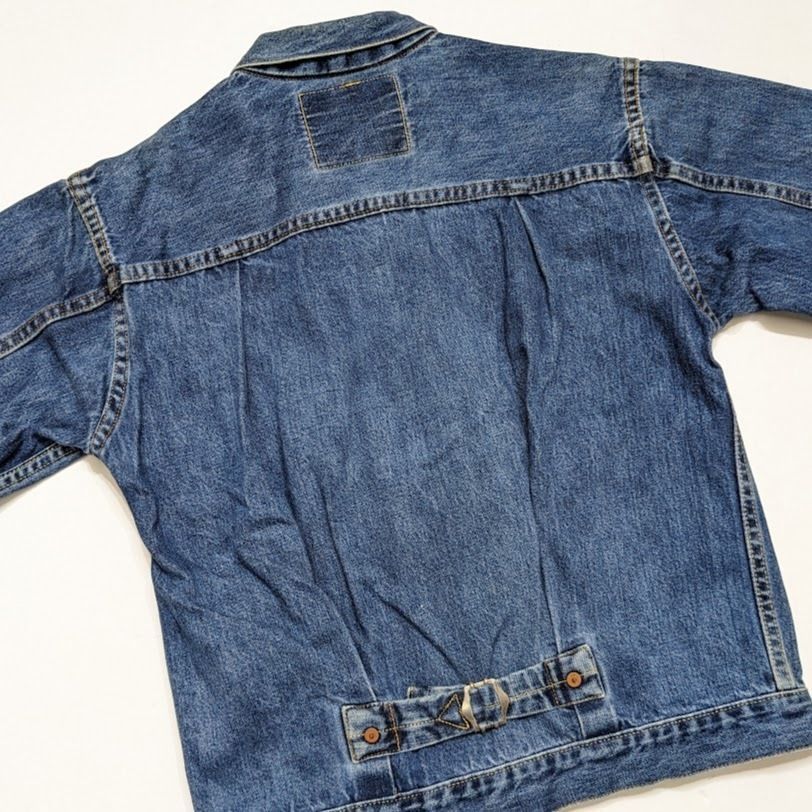 Levi's 1st 復刻 デニムジャケット Gジャン 506xx サイズ36 USA製 インディゴ ビッグE 米国製 90s 98年製 バレンシア工場  ボタン裏555 - メルカリ