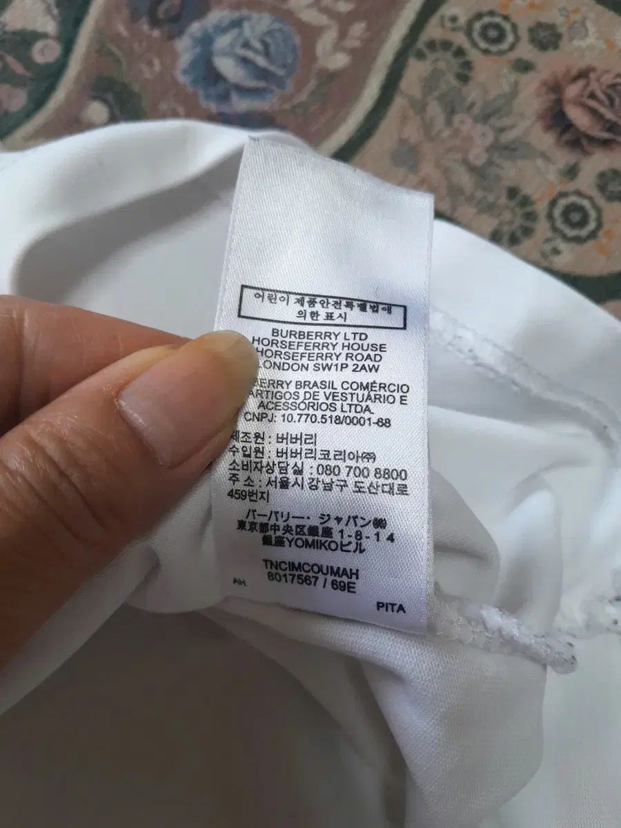 バーバリー半袖純正Tシャツ
