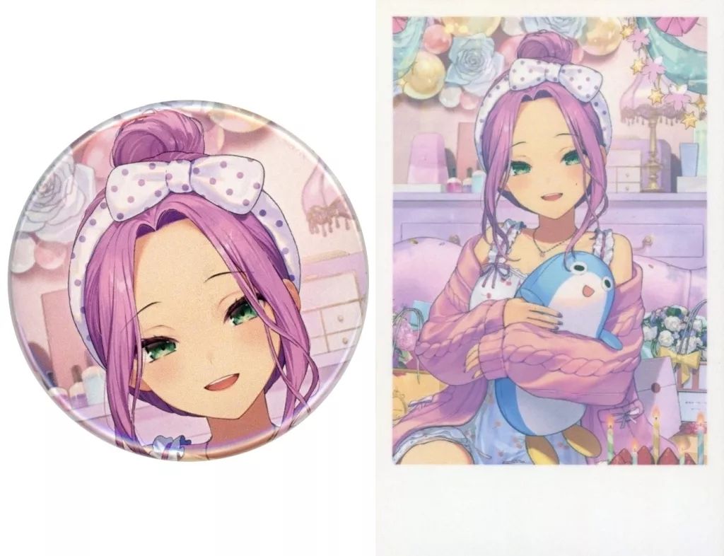 桜凛月 にじさんじ 誕生日 2024 缶バッジ グッズ セット メタルチャーム 桜凛月 にじさんじ 誕生日 2024 缶バッジ グッズ セット メタル