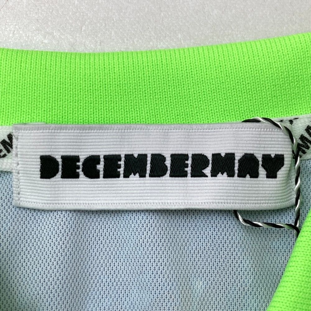ディセンバーメイ ノースリーブポロシャツ S サイズ：S DECEMBERMAY ディセンバーメイ ノースリーブ