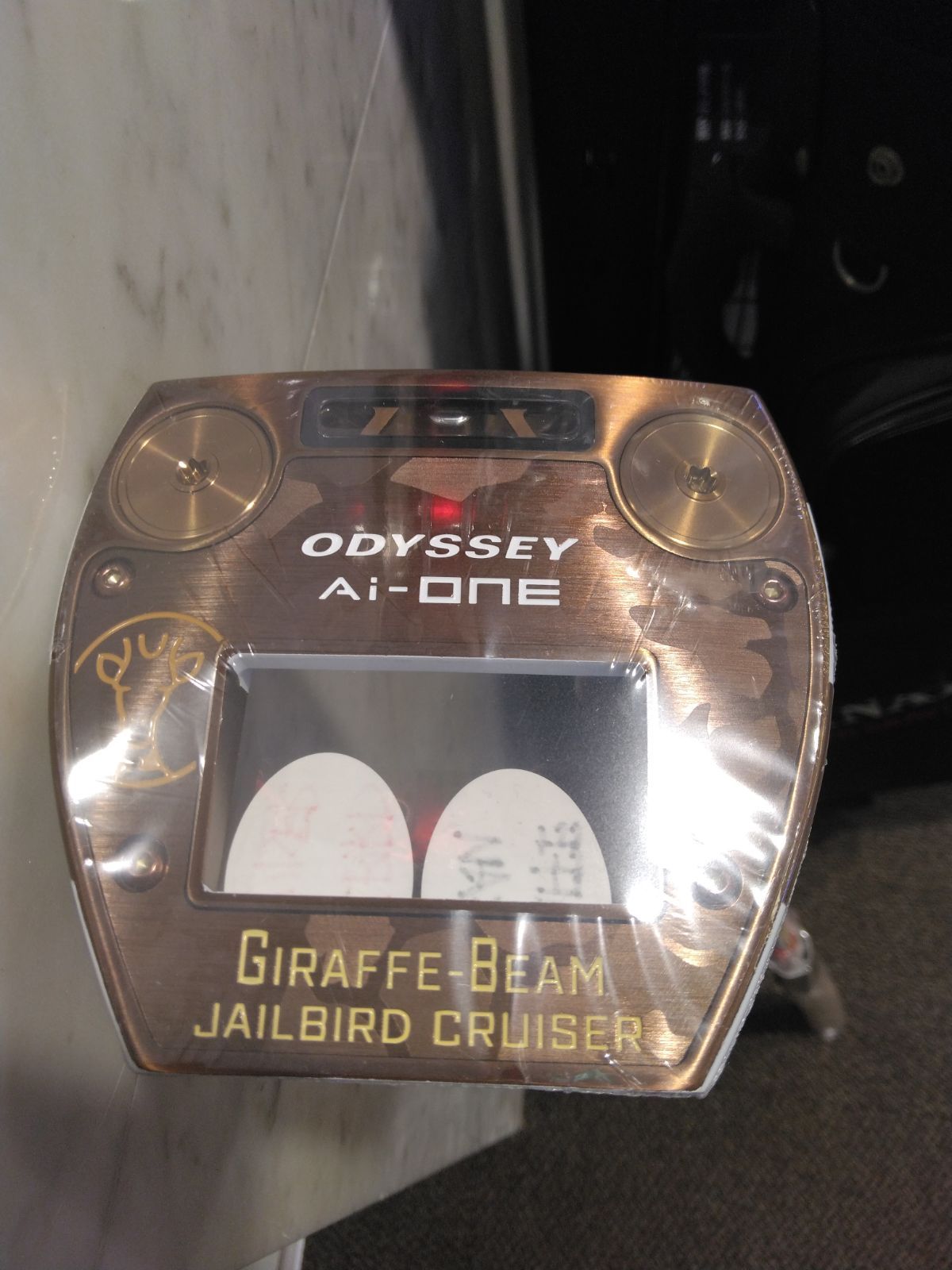 Pt 【新品未使用】オデッセイ 2025 Ai-ONE GIRAFFE-BEAM ジェイルバード クルーザー パター  ３８インチ 　(新橋店）