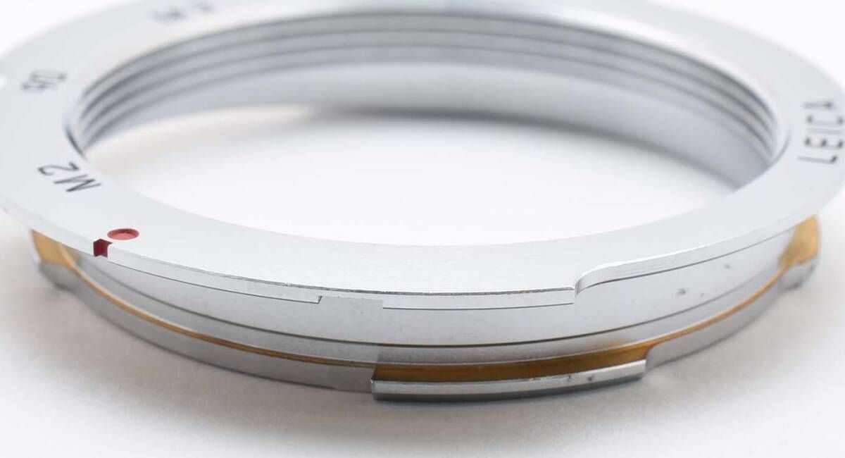 Leica ライカ　アダプターリング　28-90 G-1409 ライカMシステム Leica 9cm LMリング 28mm-90mm フレーム対応