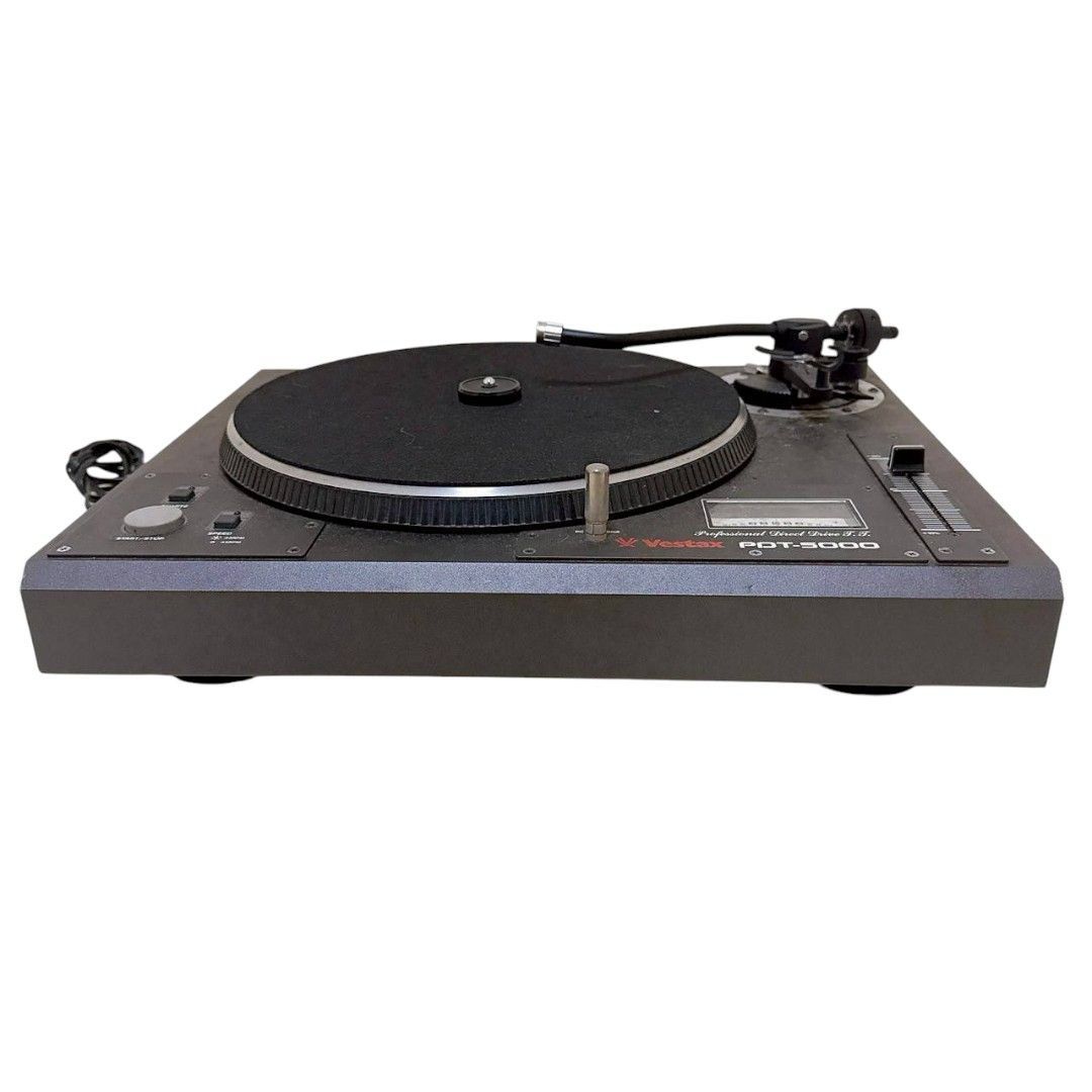希少 動作品 Vestax ターンテーブル PDT-5000 動作品 Vestax PDT-5000 Analog Turntable DJ Direct Player CD PDT5000