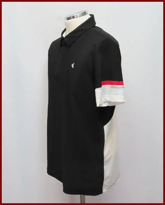 キム・ヨンジュスポーツ/ブラック ショートスリーブ Tシャツ/ 105 サイズ/スティンギングレリーフ ( H ー 6 ）