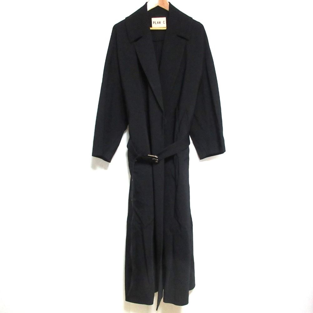 美品 PLAN C プランシー ストレッチ オープンフロント オーバーサイズ  