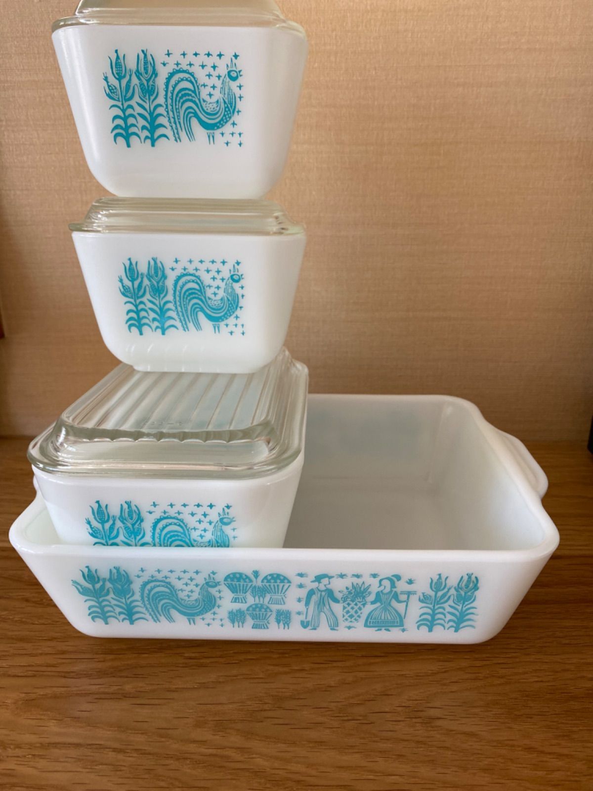 オールドパイレックス　ガラス保存容器セット Amazon | Pyrex Simply Store (8個パック) 小型ガラス食品保存