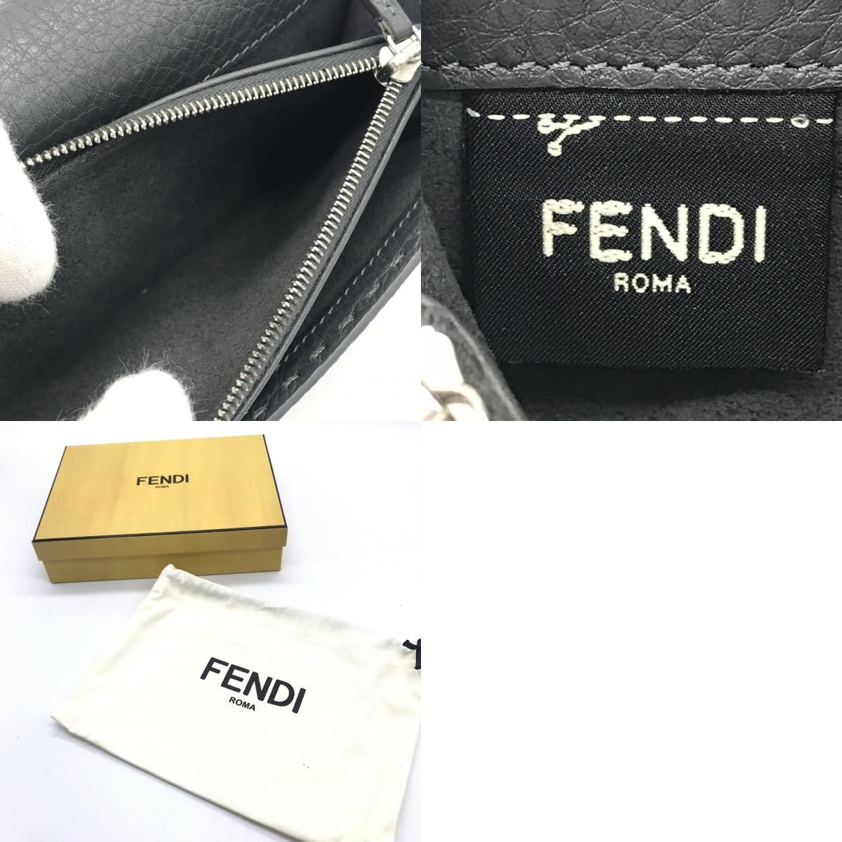 倉吉店】 中古 FENDI | フェンディ 長財布 セレリア ピーカブー  