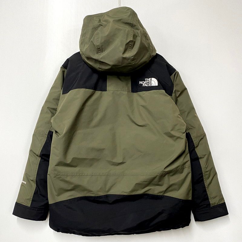 品 THE NORTH FACE ザ ノースフェイス MOUNTAIN DOWN JACKET GORE-TEX ND92454 マウンテンダウンジャケット ゴアテックス ロゴ 刺繍 アウター 144-250306-ay-09-izu