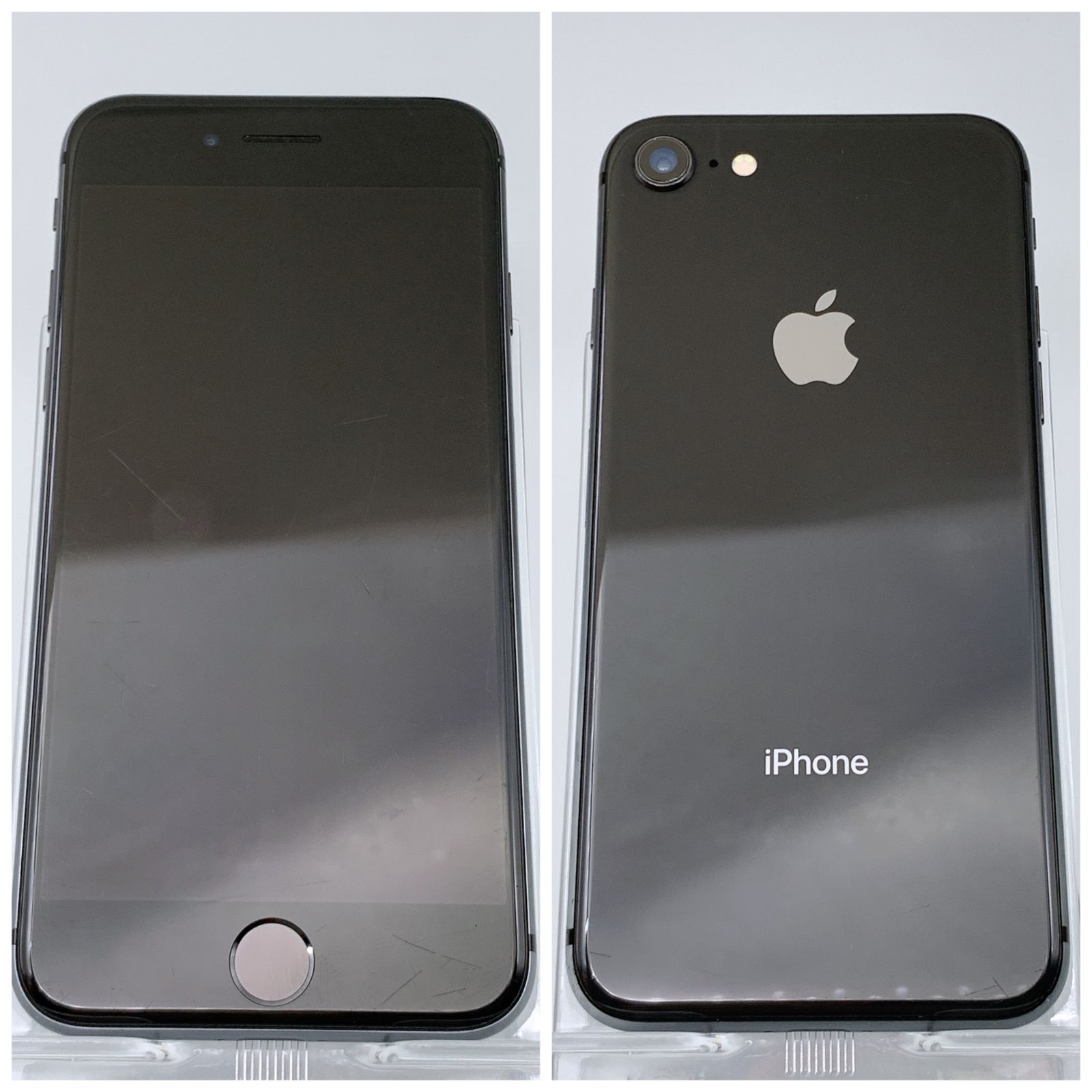iPhone8 64GB スペースグレイ【SIMフリー】新品バッテリー 管理番号 