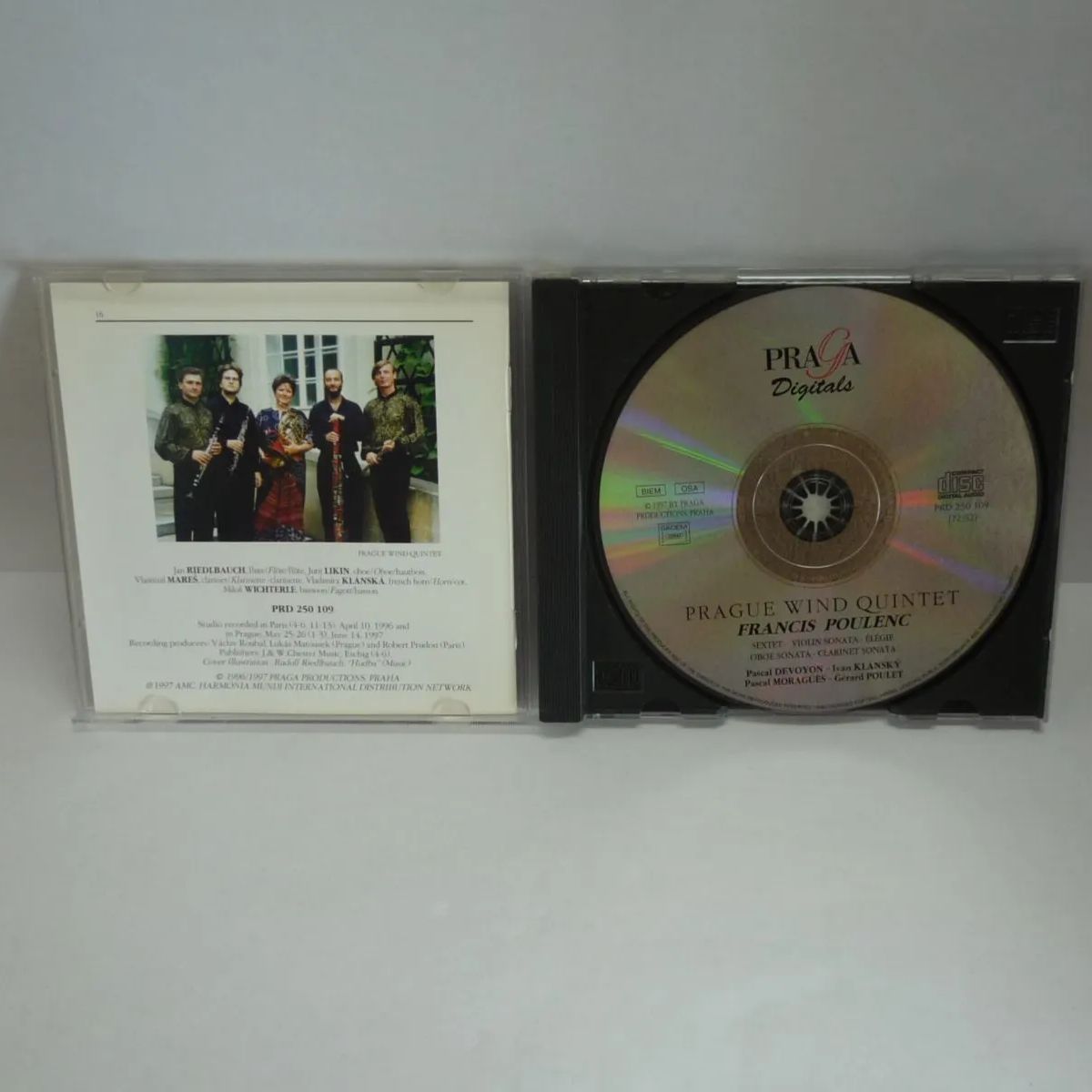 94-c （1）Prague wind quintet Sextet , Violin Sonata