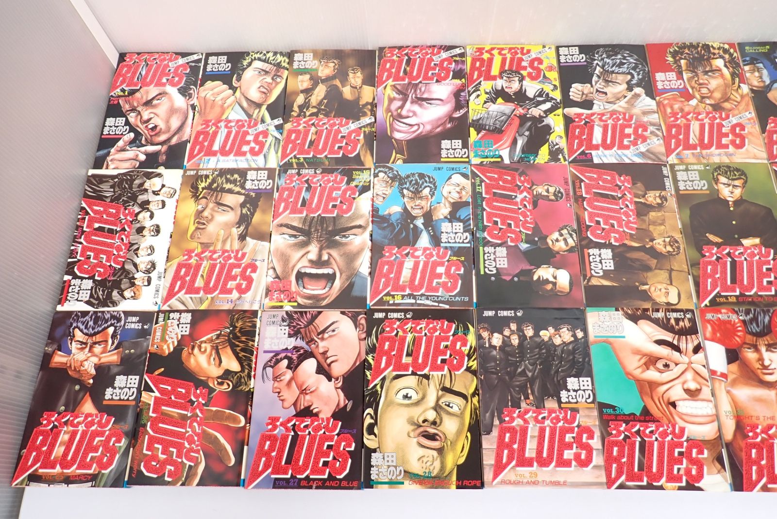 美品　ろくでなしBLUES 文庫本　全巻セット　森田まさのり ろくでなしBLUES 全巻セット＋ろくでなしぶるーちゅ まとめ売り