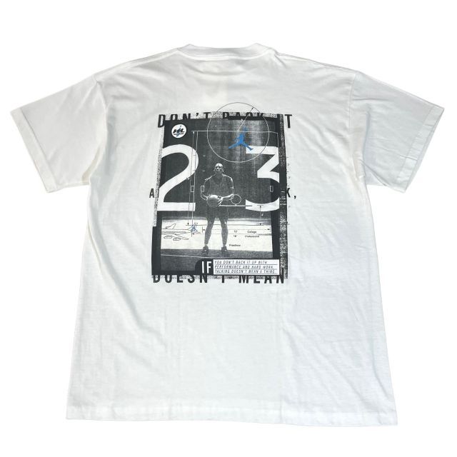 VINTAGE 90s NIKE MICHAEL JORDAN DEAD STOCK TEE SIZE L ヴィンテージ 