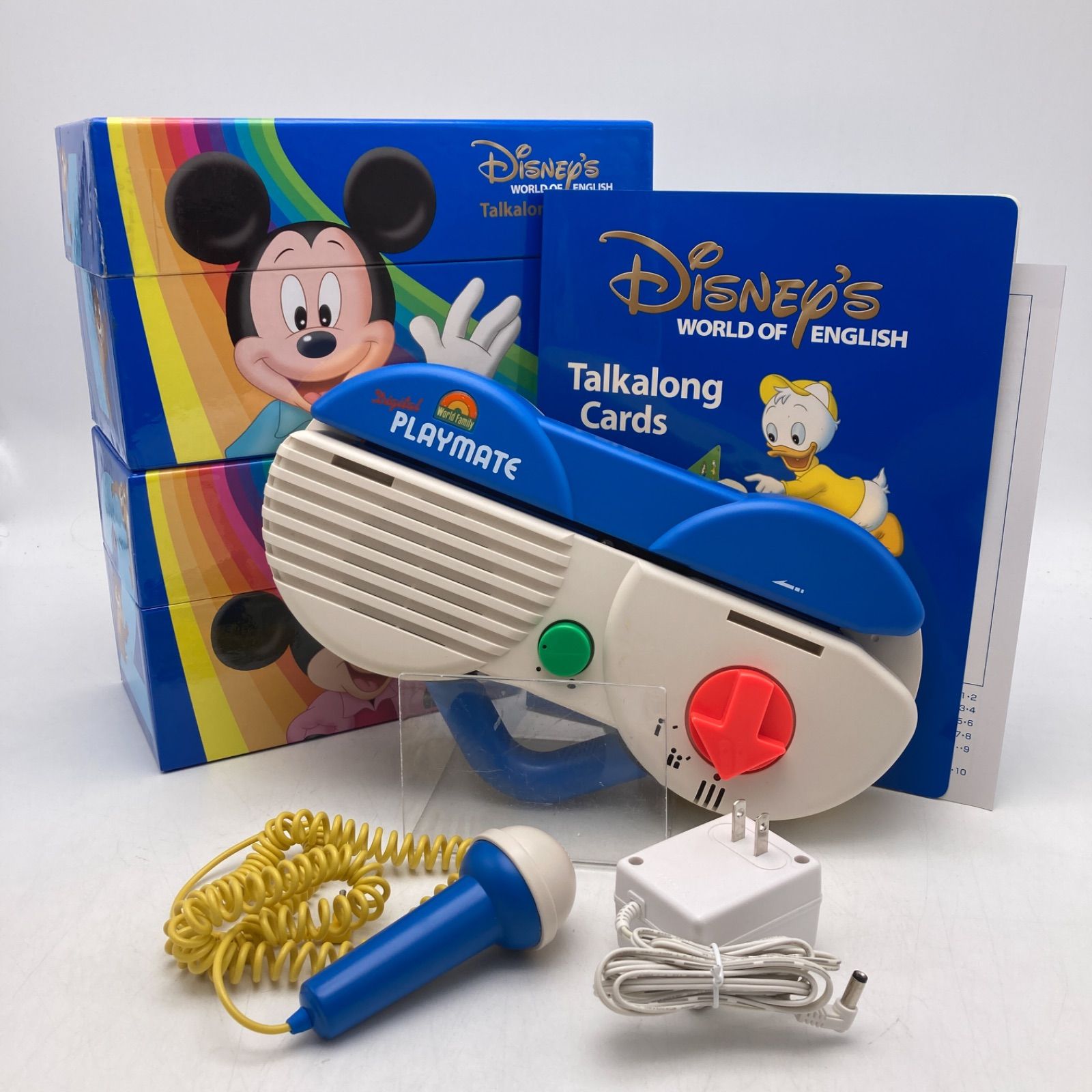 2012年購入 トークアロングセット 両面デジタル ディズニー英語システム DWE Disney ワールドファミリー 中古 708204 - メルカリ