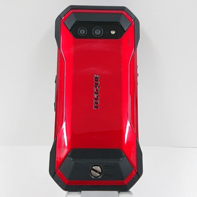 TORQUE 5G KYG01 au レッド 送料無料 本体 c07794 - メルカリ