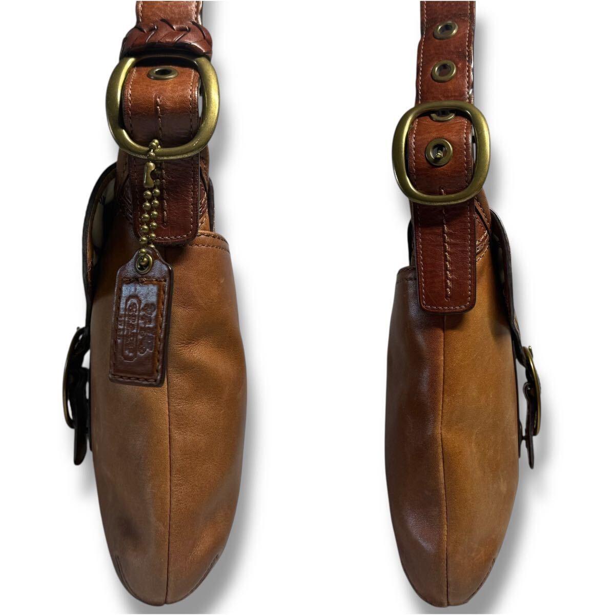 美品】OLD COACH オールドコーチ 本革 レザー ソーホー