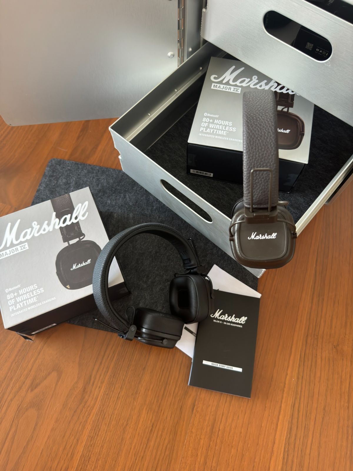 Marshall Major IV ワイヤレスヘッドフォン (2セット) marshall Ⅳ 4