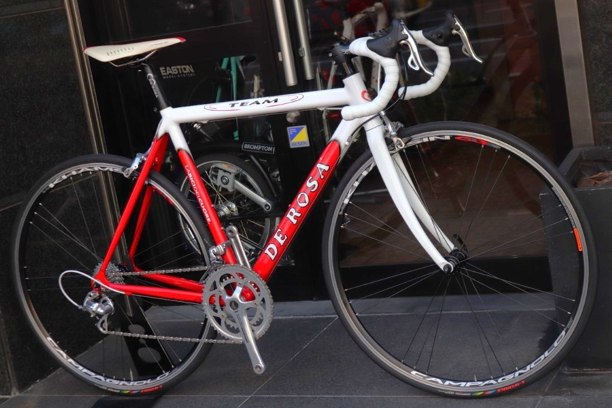 デローザ DE ROSA チーム TEAM 2006モデル 52サイズ カンパニョーロ ヴェローチェ 10S アルミ ロードバイク 【東京南麻布店】  - メルカリ