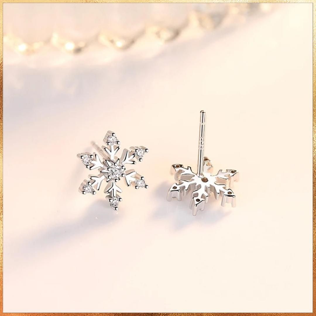 雪だるまイヤリング スノーフレークイヤリング レディース 925スターリングシルバー 冬 レッド クリスマス ダングルイヤリング ク 雪の結晶と鹿  ピアス クリスマスイヤリング スノーフレーク ピアス 秋と冬 クリスマス アクセサリー | 卸売・ 問屋・仕入れの専門サイト ... 925スターリングシルバー クリスタル スノーフレーク スタッドピアス ペアで販売