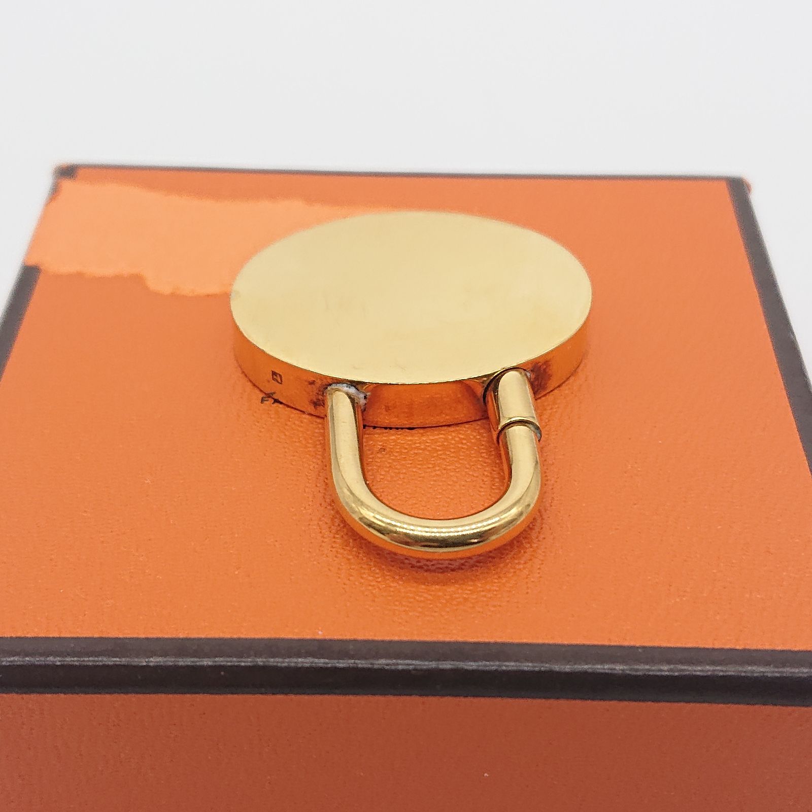 HERMES エルメス カデナ パドロック 地中海 2003年限定モデル