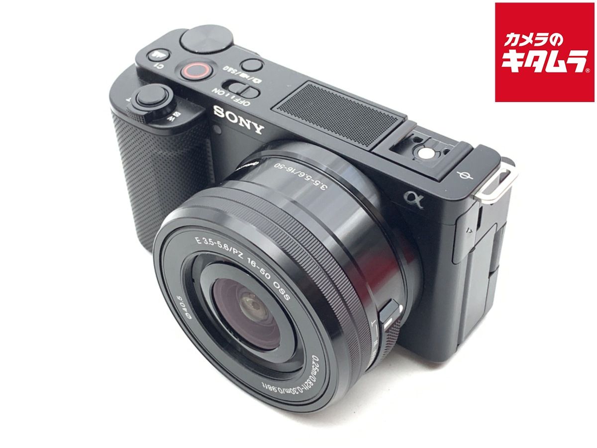 ソニー VLOGCAM ZV-E10 パワーズームレンズキット ブラック