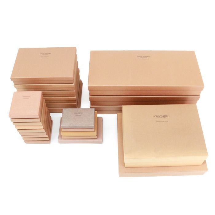 LOUIS VUITTON ルイヴィトン　空箱 25箱セット まとめ売り‼️中古 Louis Vuitton ルイヴィトン 空箱セット BOX ブランド 25点