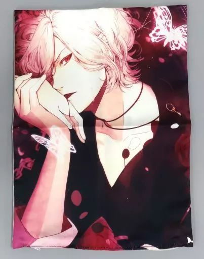 中古】クッションカバー・ピローケース(キャラクター) 逆巻スバル