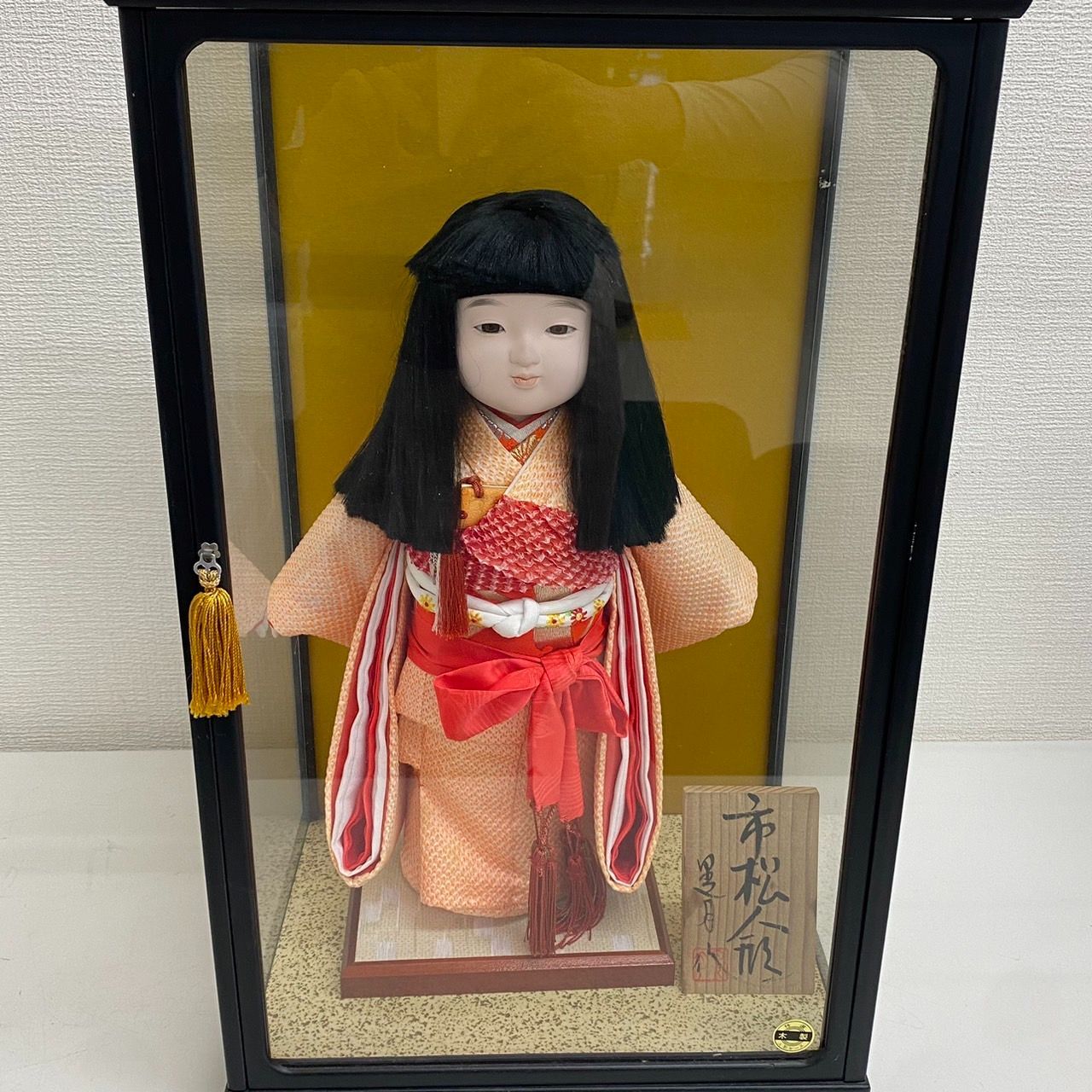 中古品】市松人形 日本人形 アンティークドール 着物 骨董 - メルカリ