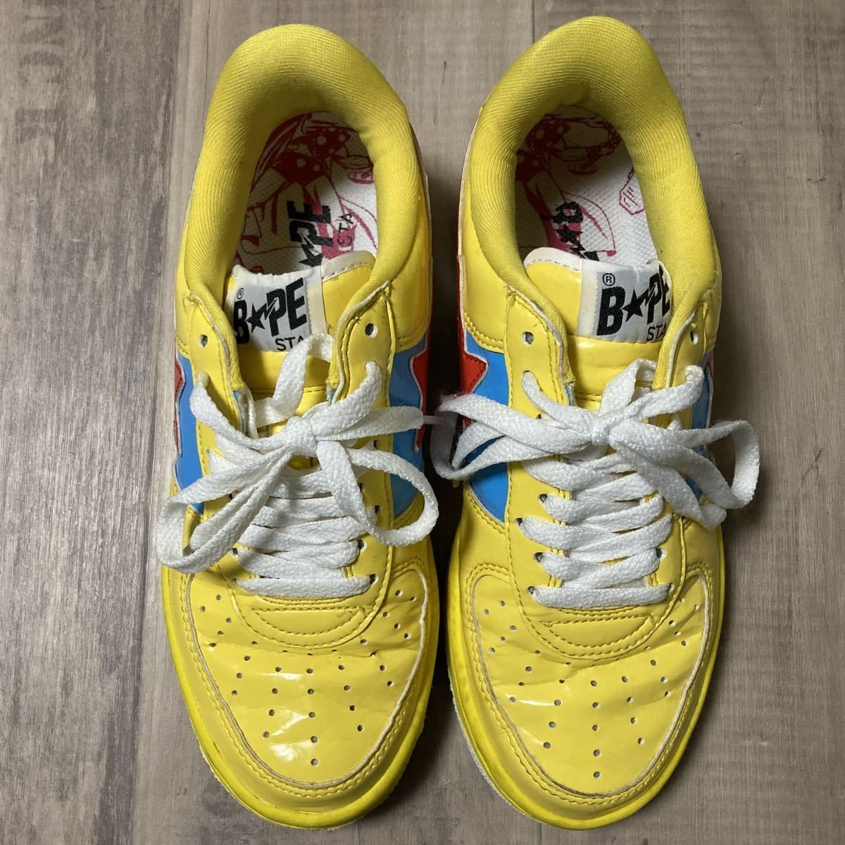2005年 Marvel BAPESTA スニーカー 24cm a bathing ape BAPE STA shoes 