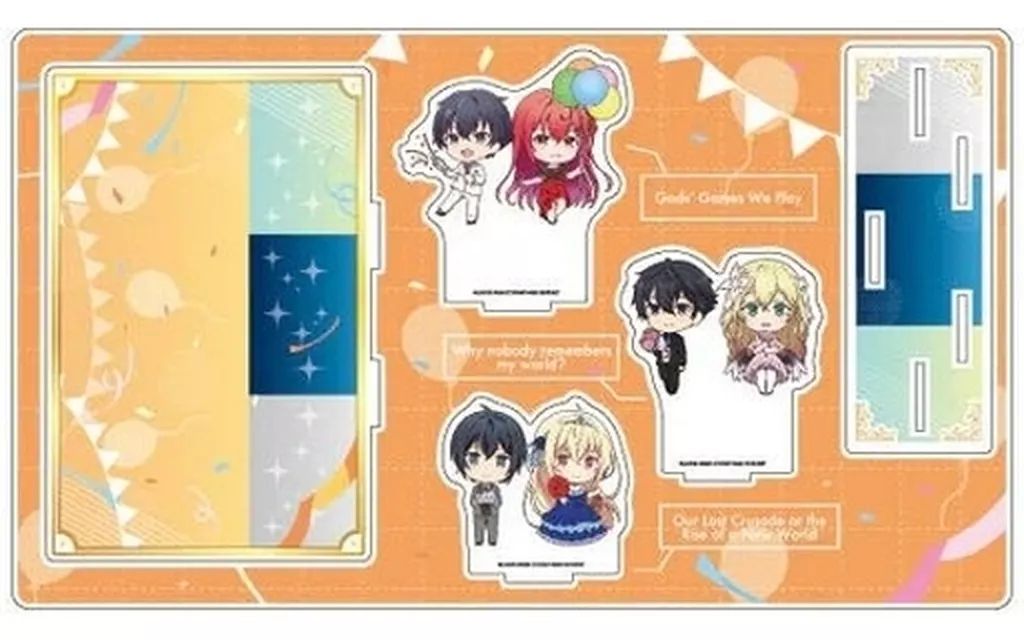 中古】アクリルスタンド・アクリルパネル 01.集合デザイン(ミニキャラ 