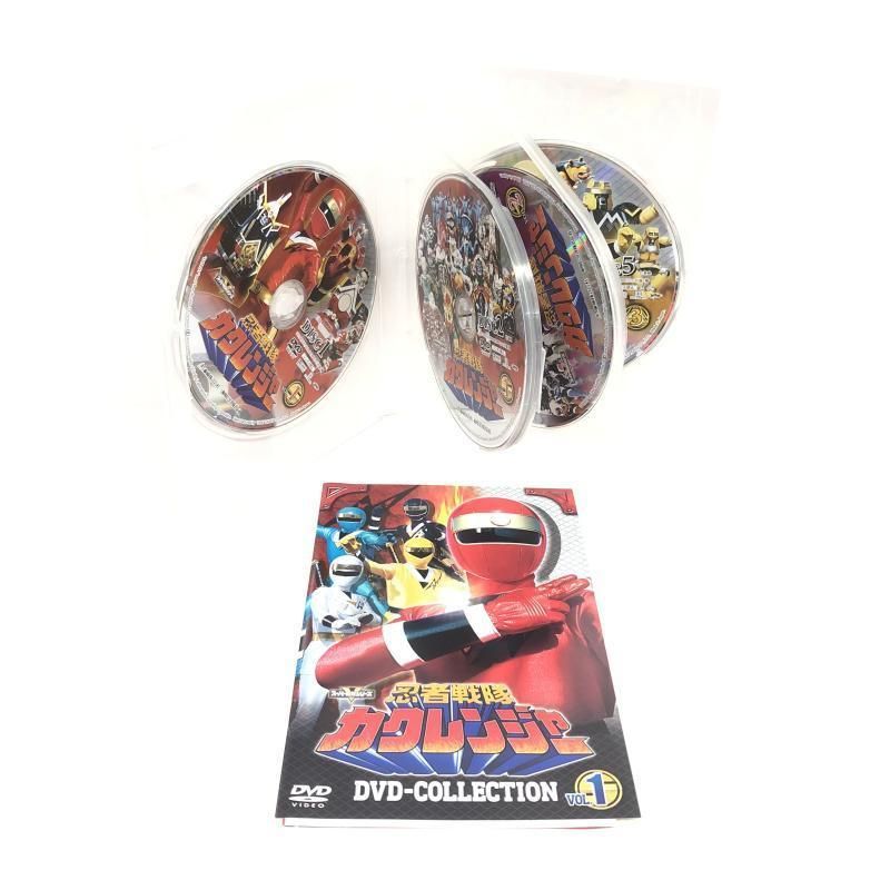 中古】忍者戦隊カクレンジャー DVD COLLECTION 全2巻セット(初回
