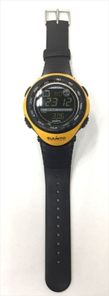 SUUNTO[スント] Vector Yellow ベクター ブラック×イエロー 電池