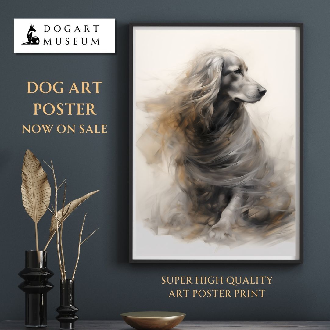 KENSHIN (犬神) - 小売 コッカースパニエル犬 No.5】ジークレー版画