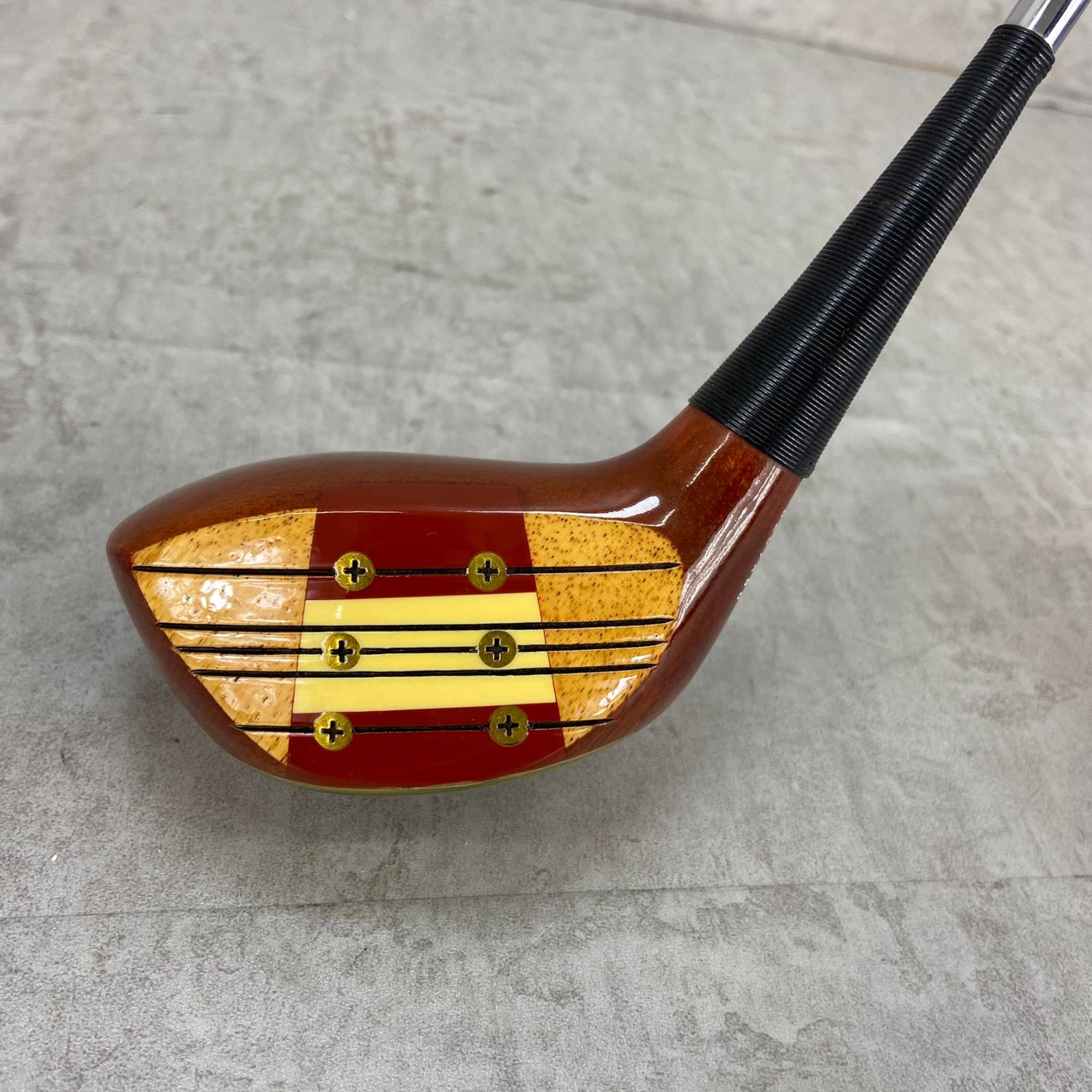 MacGregor - MacGregor　マグレガー　T945　パーシモン　メンズゴルフドライバー　1W　DR　スチール　右利き用　木製　45.5インチ　約375g MacGregor マグレガー T945 パーシモン メンズゴルフドライバー