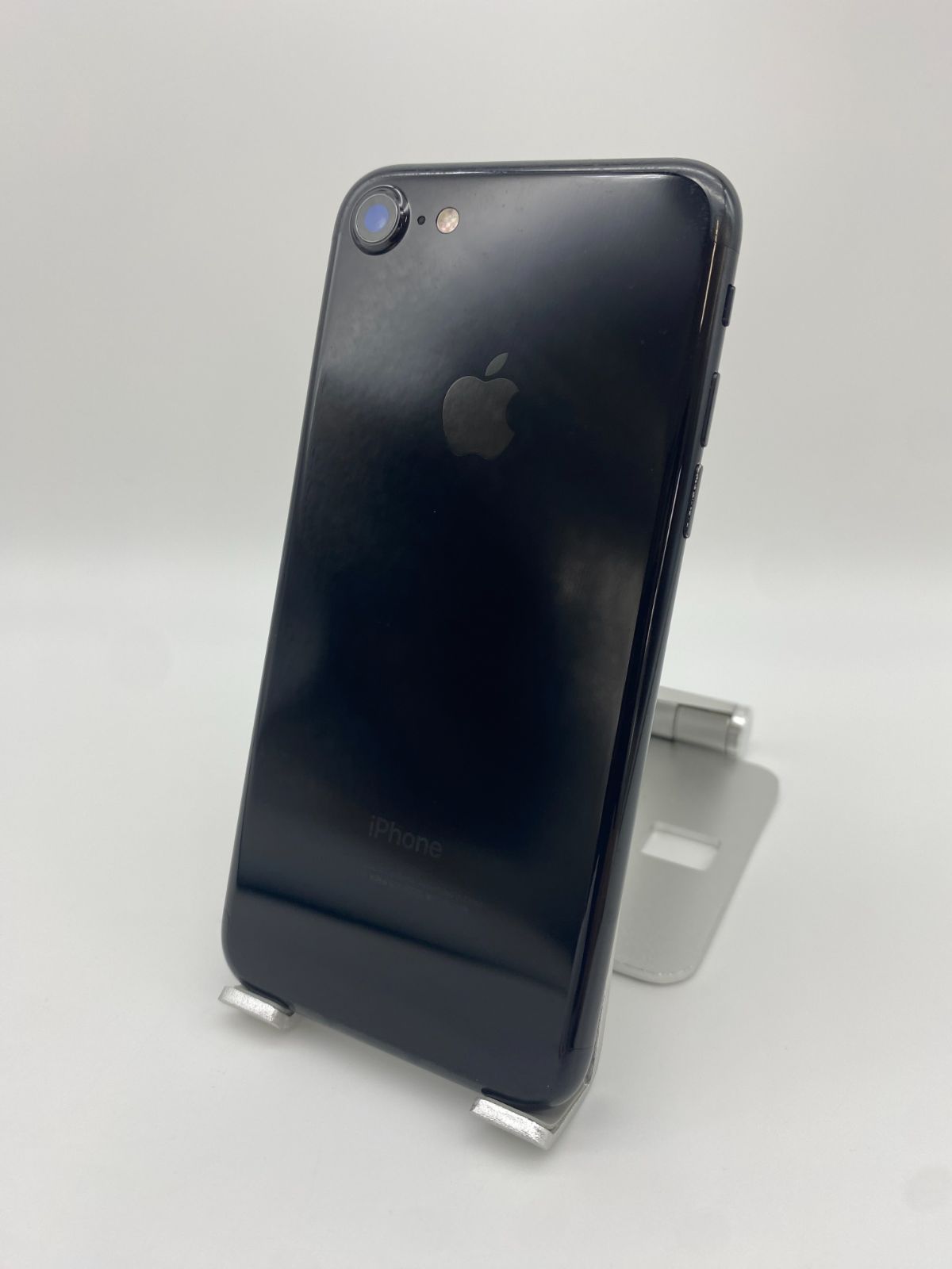 iPhone7 128GB ジェットブラックシムフリー/新品バッテリー100%/新品 ...