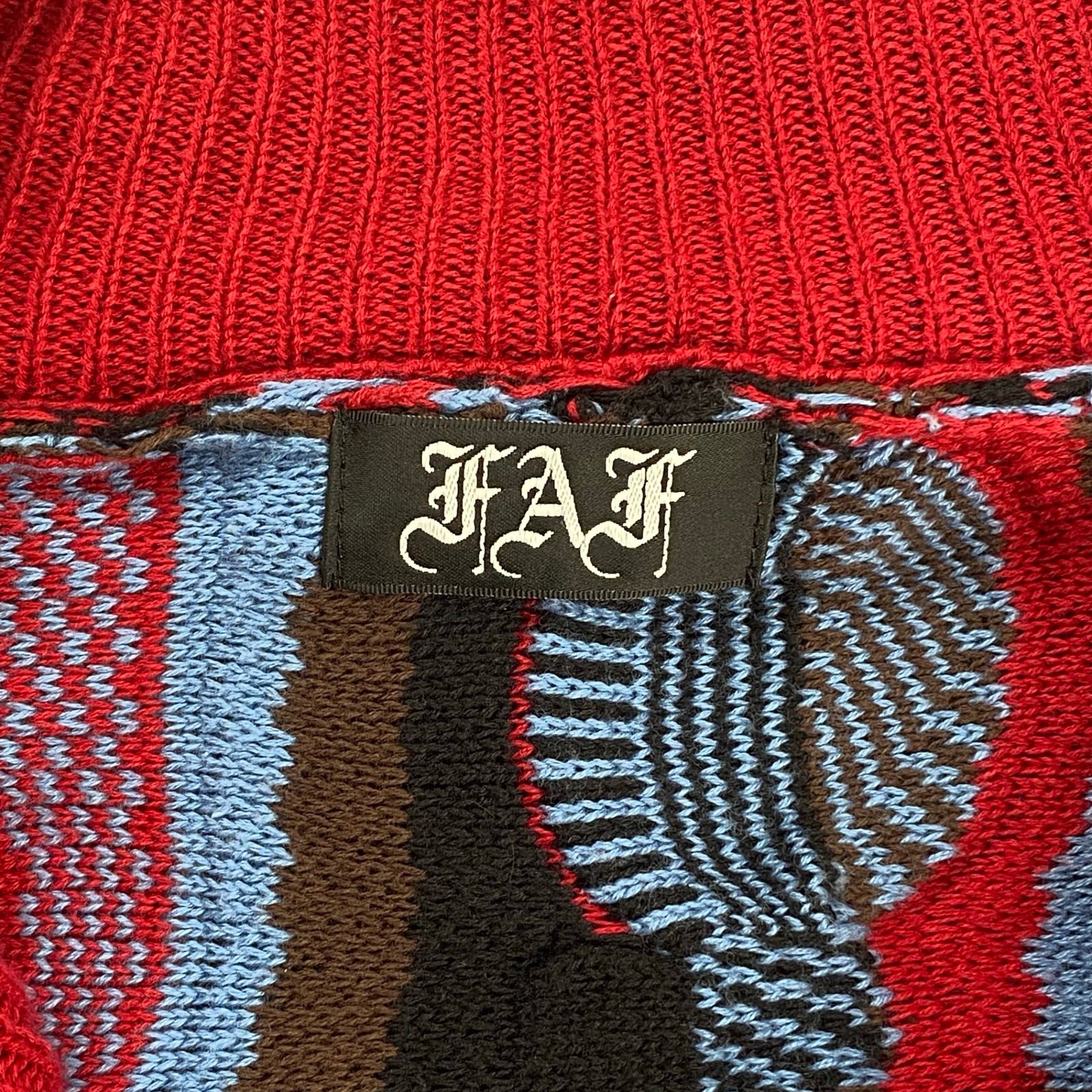 FAF (fake ass flowers) エフエーエフ / 3D Drivers Knit ドライバーズ