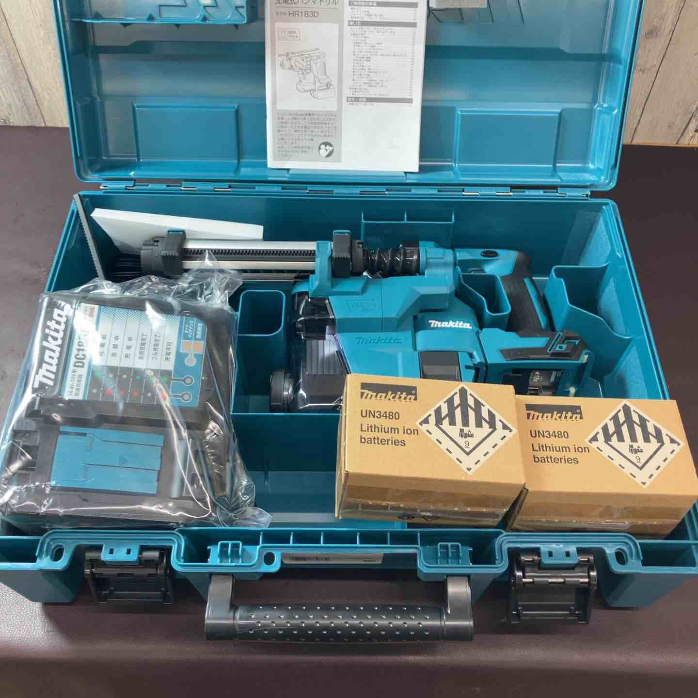♥品 店頭展示品 マキタ makita 18V コードレスハンマドリル HR183DRGXV フルセット品 東大和店