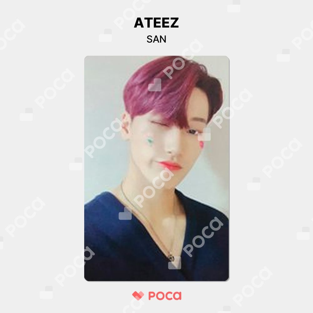 ATEEZ - ATEEZ サン HOTTRACKS ヨントン トレカ FEVER part2 ateez ヨサン トレカ musicart 特典 FEVER Part.2（ATEEZ