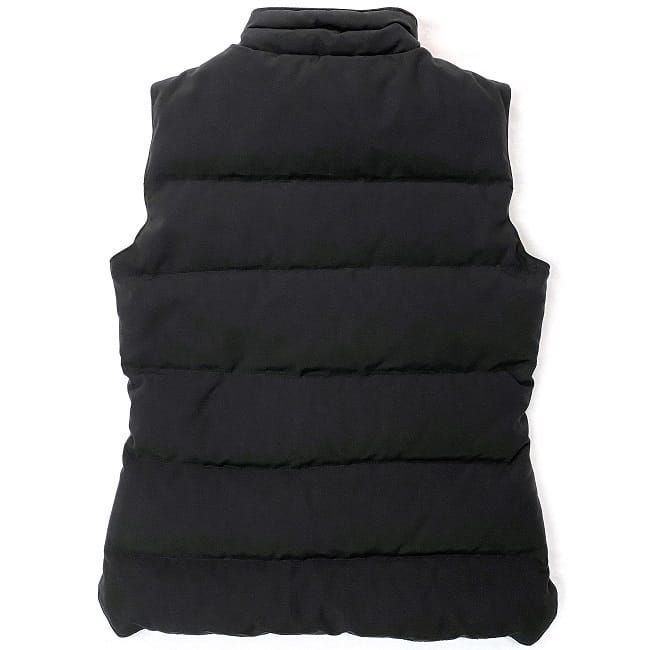 カナダグースダウンベスト2832L ブラック黒肉厚Mサイズ希少