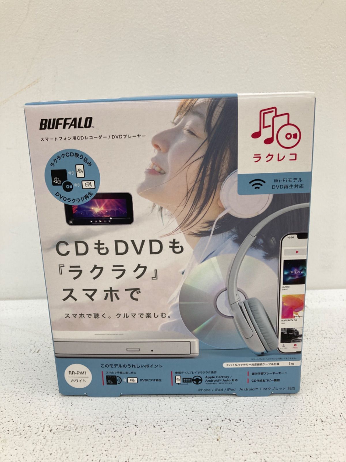 Buffaloラクレコ DVD CD microSDカード対応モデル 動作確認 ☆限定価格