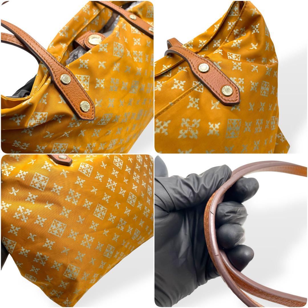 ✨️極美品✨️ russet ラシット　総柄 ウエストバッグ ナイロン russet / ラシット ウエストバック/ボディバック/モノグラム柄