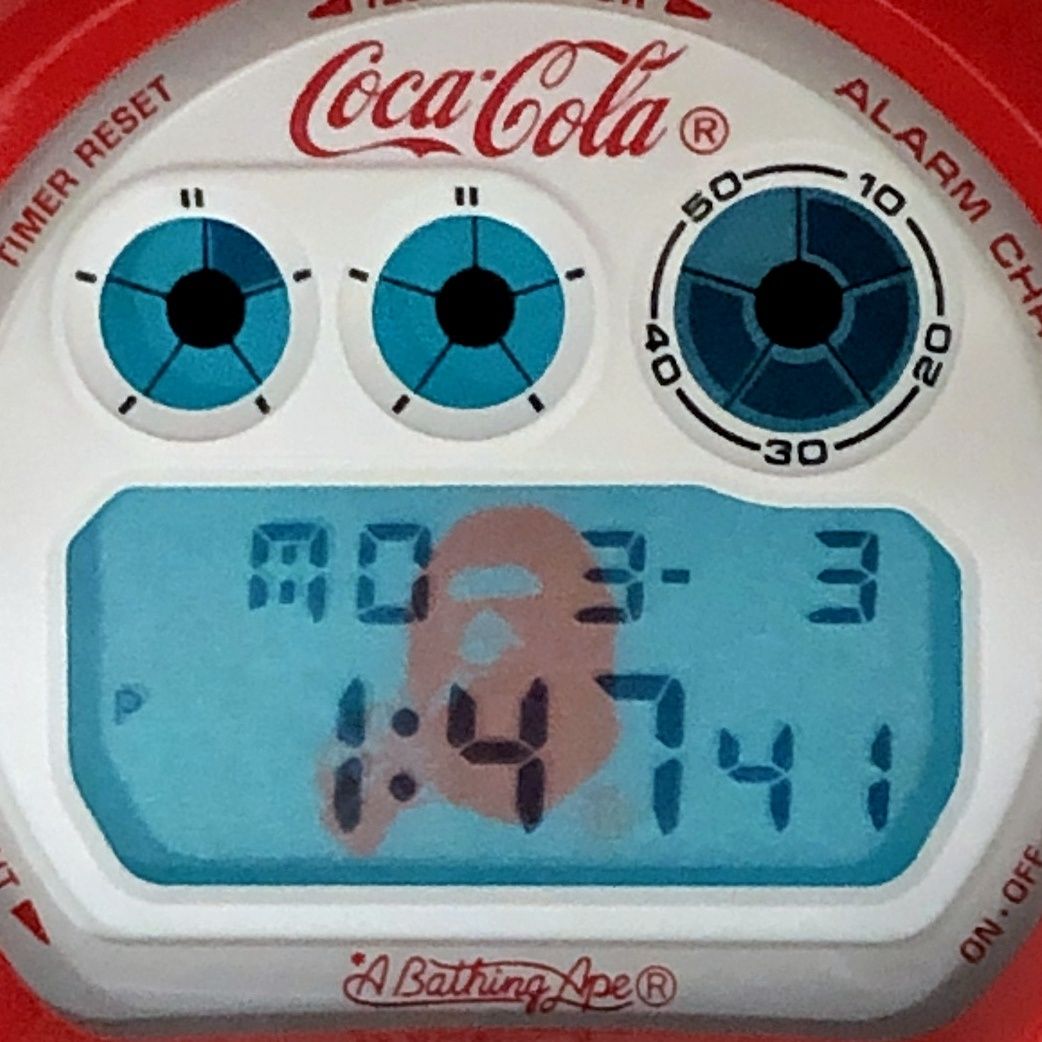 G-SHOCK ジーショック DW-6900FS アベイシングエイプ コカコーラ  